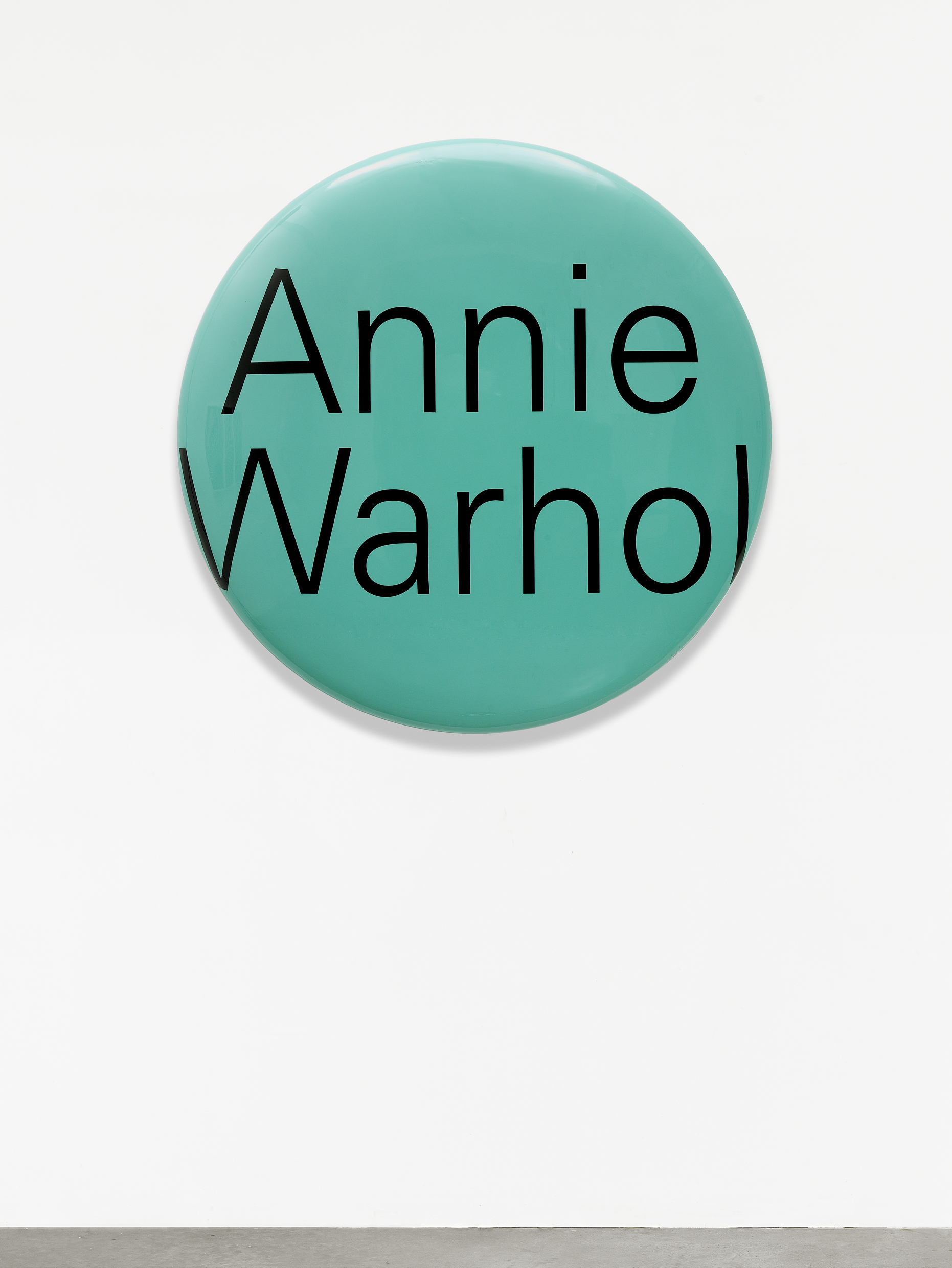 Representation of Portrait Grandeur Nature (Annie Warhol)